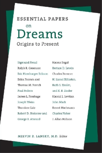 Melvin Lansky Essential Papers on Dreams (Tascabile)