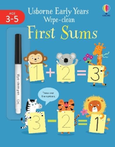 Jessica Greenwell Early Years Wipe-Clean First Sums (Tascabile)