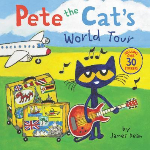 James Dean Kimberly Dean Pete the Cat's World Tour (Tascabile) Pete the Cat