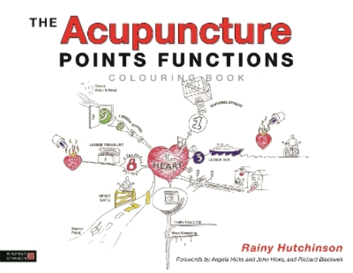 Rainy Hutchinson The Acupuncture Points Functions Colouring Book (Tascabile)