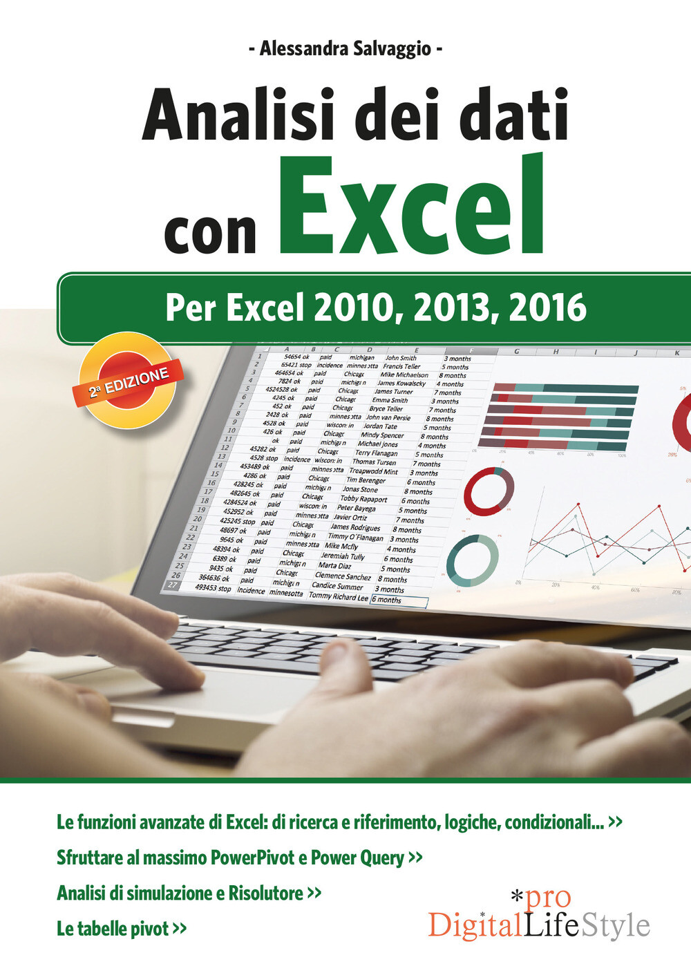 Analisi dei dati con Excel. Per Excel 2010, 2013, 2016 - Salvaggio Alessandra