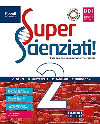 9788891559036 Superscienziati! Con Hub young e Hub kit. Per la S...line (Vol. 2)