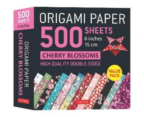 Tuttle Publishi Origami Paper 500 sheets Cherry Blossoms 6  (Other printed item)