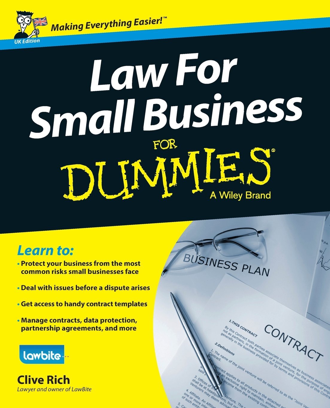 9781118970461 Law for Small Business for Dummies: Uk Edition - Clive Rich