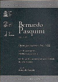 9788895203232 Bernardo pasquini 1637-1710. Opere per tastiera. V... ms. D 138/2)