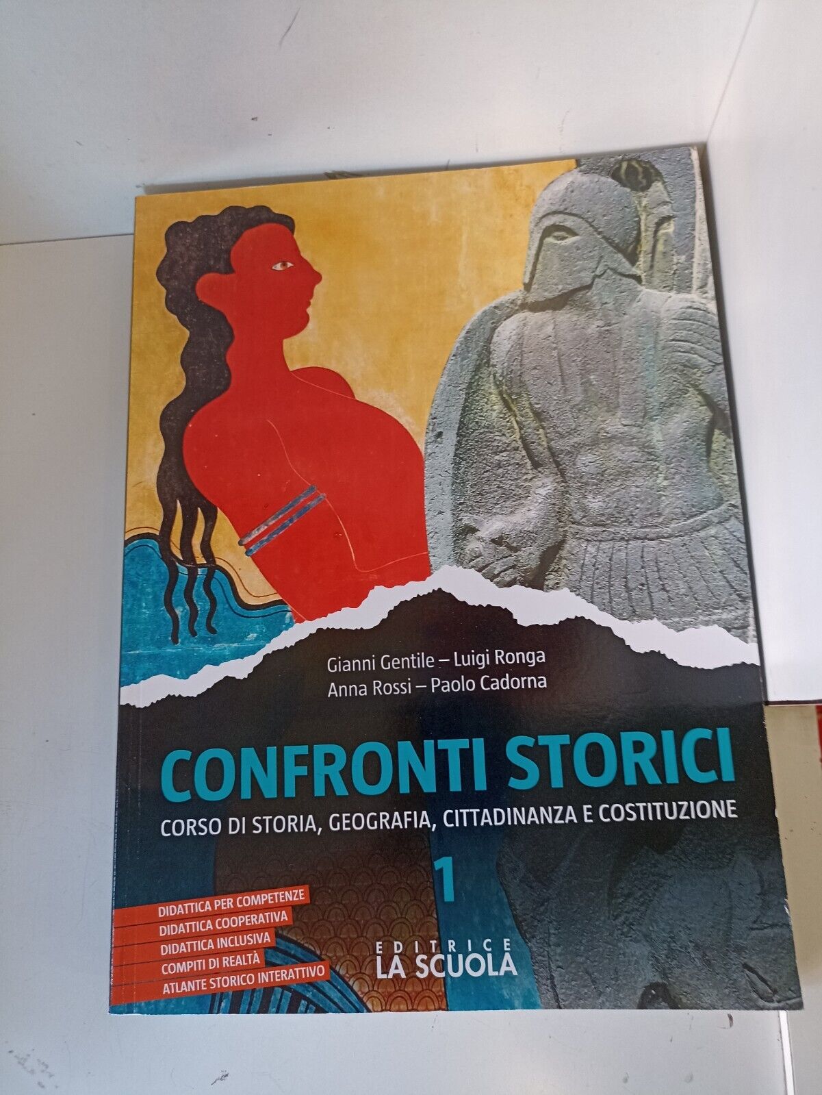 libri di testo scolastici  CONFRONTI STORICI VOL 1