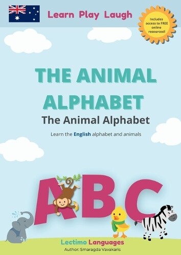 Smaragda Vavakaris Animal Alphabet in English (Tascabile)