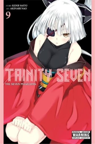 Kenji Saitou Trinity Seven, Vol. 9 (Tascabile) TRINITY SEVEN 7 MAGICIANS GN