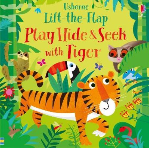 Sam Taplin Play Hide and Seek with Tiger (Libro di cartone) Play Hide and Seek