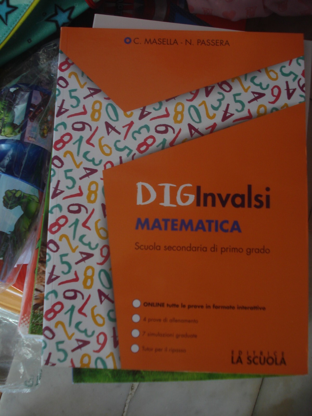 9788835052395 MASELLA DIGINVALSI MATEMATICA SS1 LA SCUOLA SCOLAS.