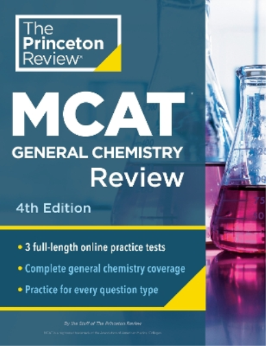 Princeton Review MCAT General Chemistry Review (Tascabile)