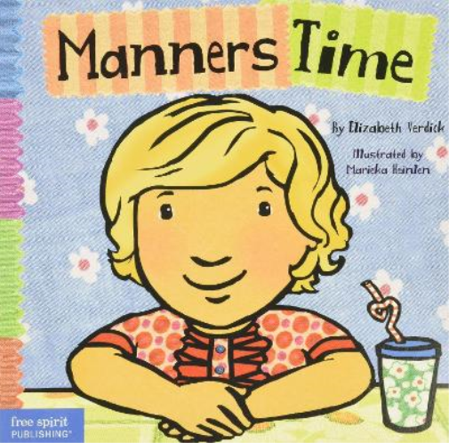 Elizabeth Verdick Manners Time (Libro di cartone) Toddler Tools