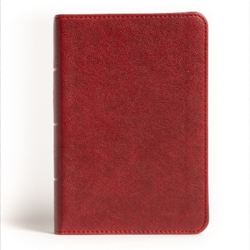 NASB Large Print Compact Reference Bible, Burgundy (Rilegato in ecopelle)