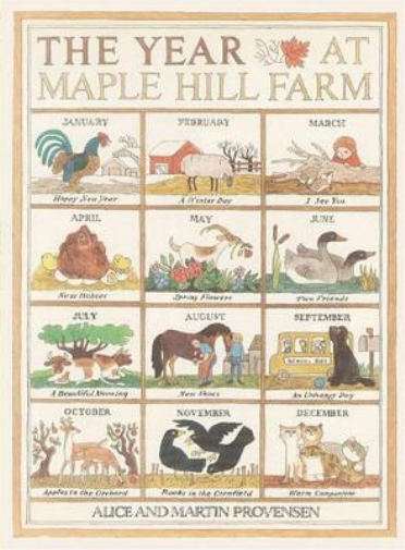 Martin Provensen Alice Provensen The Year at Maple Hill Farm (Tascabile)