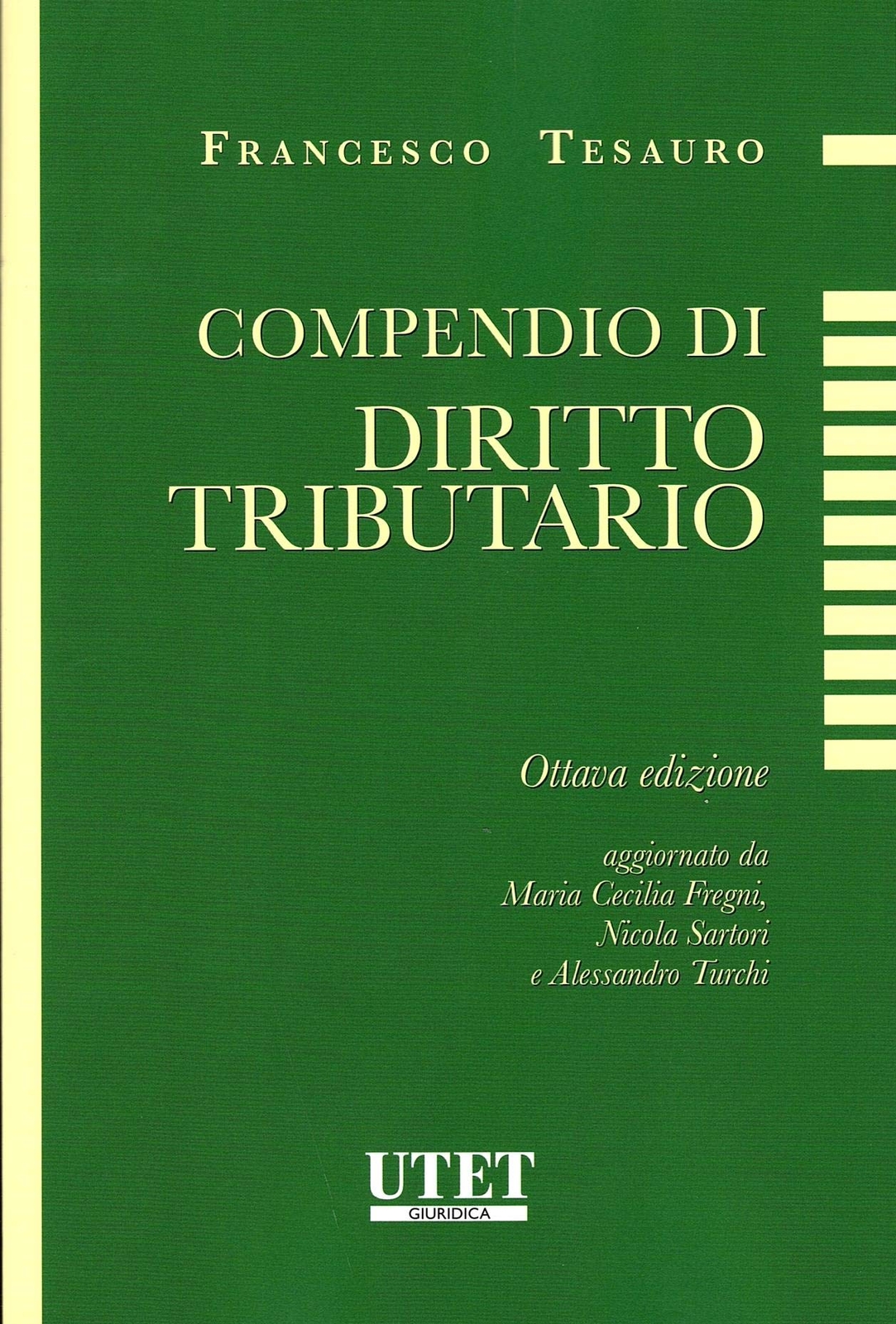 9788859822394 Compendio di diritto tributario - Francesco Tesauro