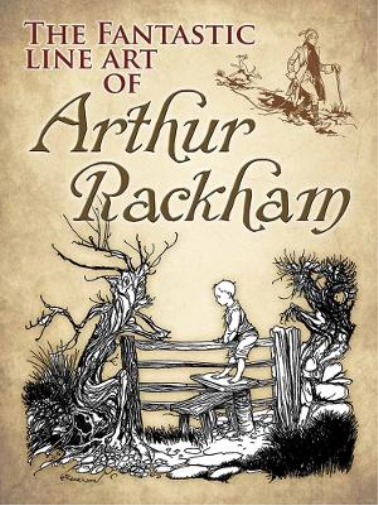 Arthur Rackham Fantastic Line Art of Arthur Rackham (Tascabile)