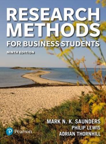 Adrian Thornhill Philip Lewis Mark N. K Research Methods for Busines (Tascabile)