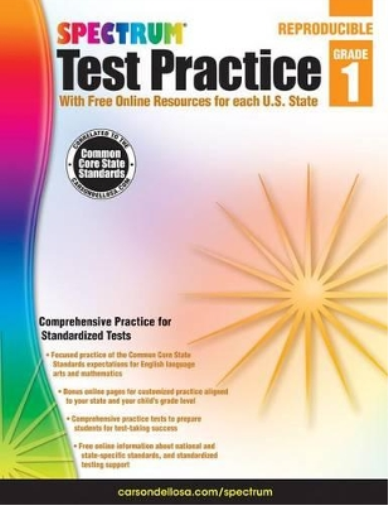 Spectrum Test Practice, Grade 1 (Tascabile) Spectrum