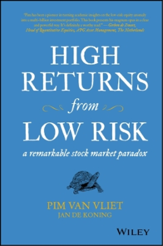 Pim van Vliet Jan de Koning High Returns from Low Risk (Copertina rigida)