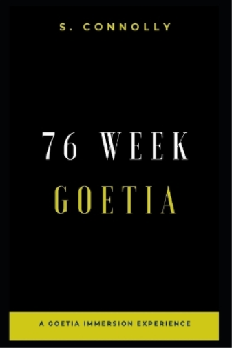 S Connolly S. Connolly 76 Week Goetia (Tascabile) Goetia
