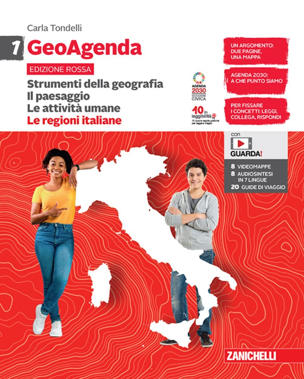 9788808431813 GeoAgenda edizione rossa. Per la Scuola media. Con...iane (Vol. 1)