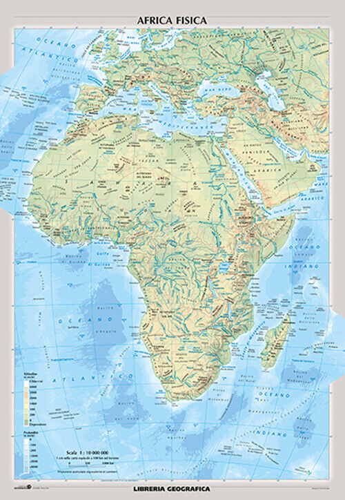 Africa fisica e politica - AA.VV.