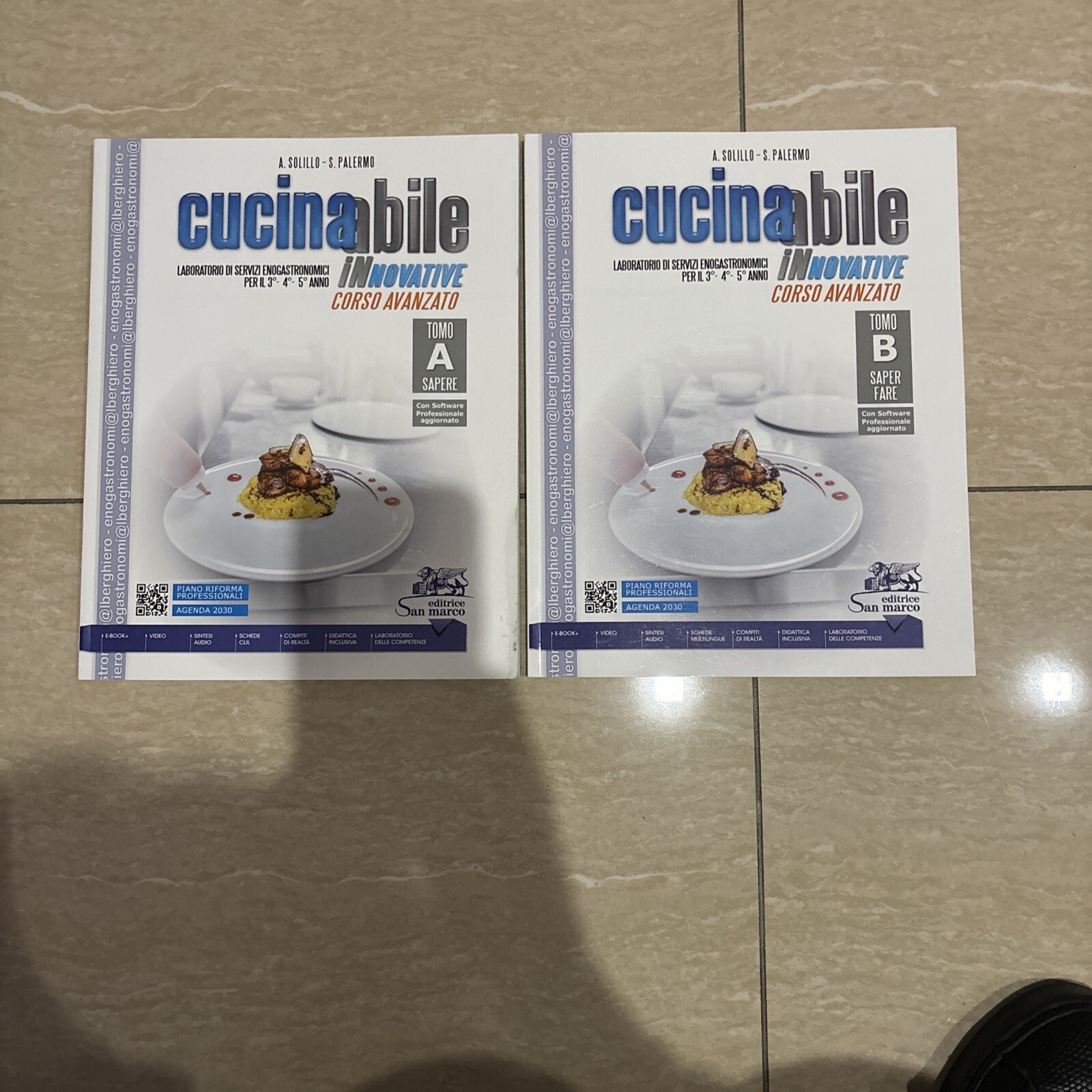 Libro Cucinabile Tomo A + Tomo B