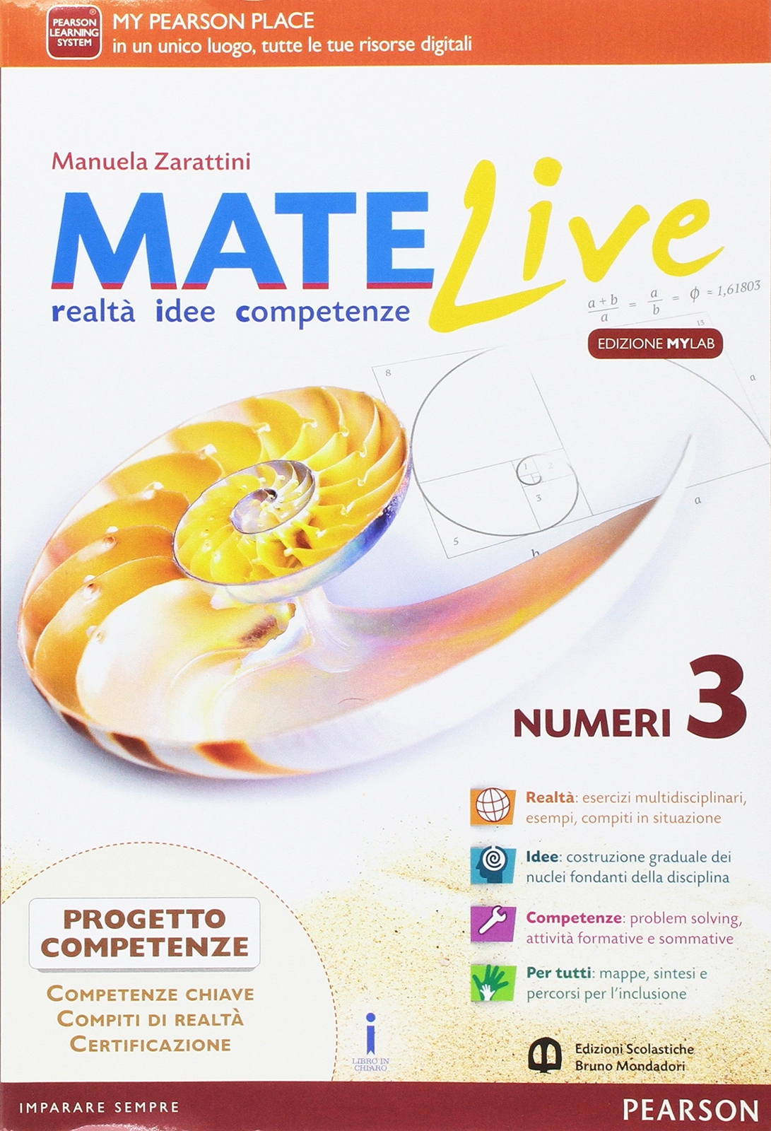 9788869100383 Matelive. Ediz. mylab. Per la Scuola media. Con e-...one online: 3