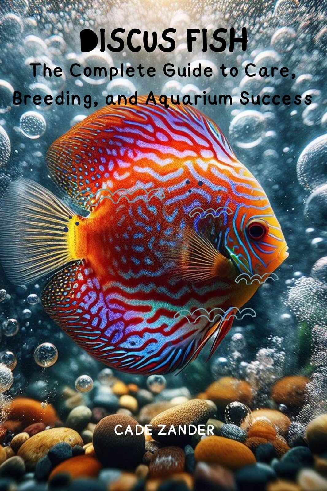 Zander Cade Discus Fish Book NUOVO