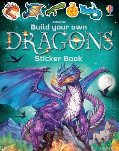 Simon Tudhope Build Your Own Dragons Sticker Book (Tascabile)