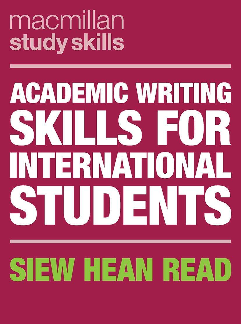 9781352003758 Academic Writing Skills for International Students - Siew Hean Rea