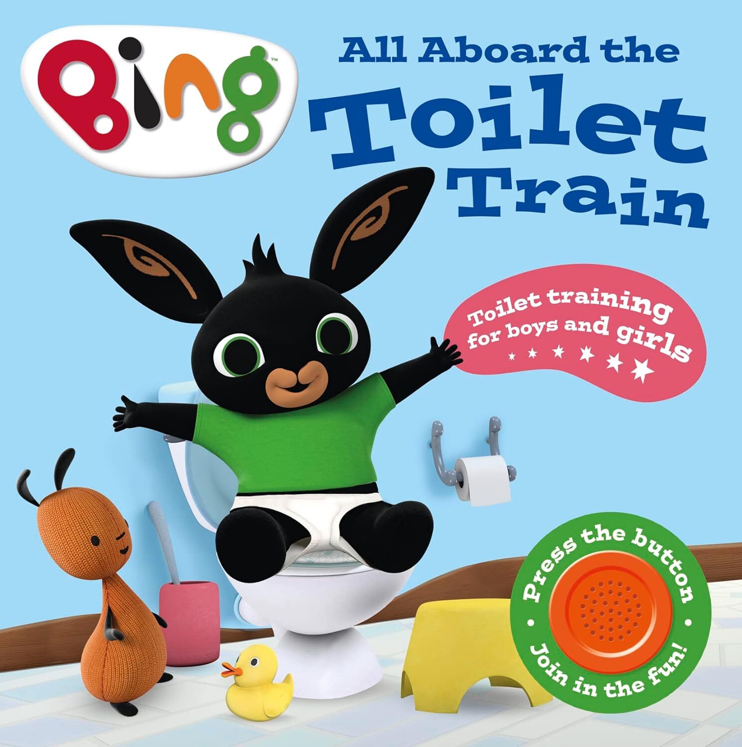 9780008272456 All Aboard the Toilet Train!: A Noisy Bing Book