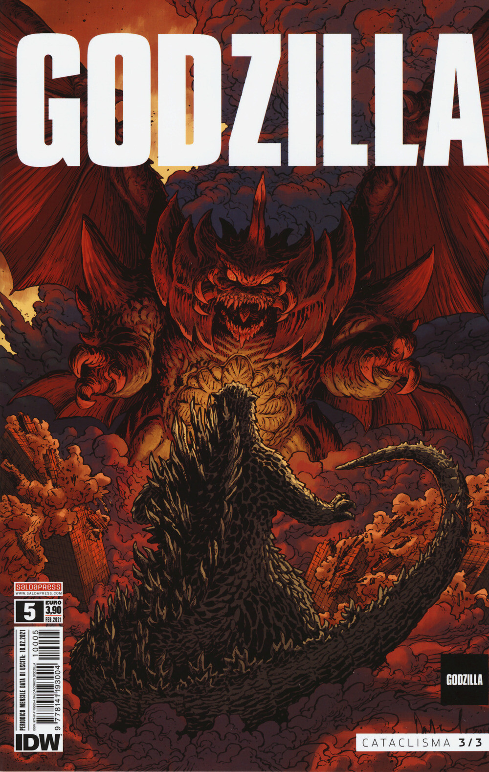 Libri Cullen Bunn - Godzilla #05