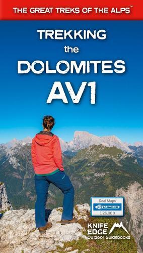 Andrew McCluggage Trekking the Dolomites AV1 (2024 Updated Version) (Tascabile)