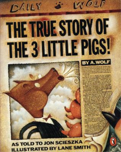Jon Scieszka The True Story of the Three Little Pigs (Tascabile)
