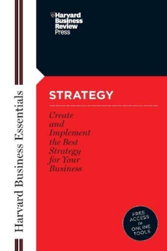 Harvard Business Review Strategy (Tascabile) Harvard Business Essentials