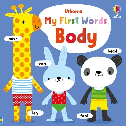 Fiona Watt My First Words Body (Libro di cartone) My first words