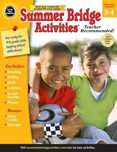 Summer Bridge Activities, Grades 3 - 4 (Copertina rigida)