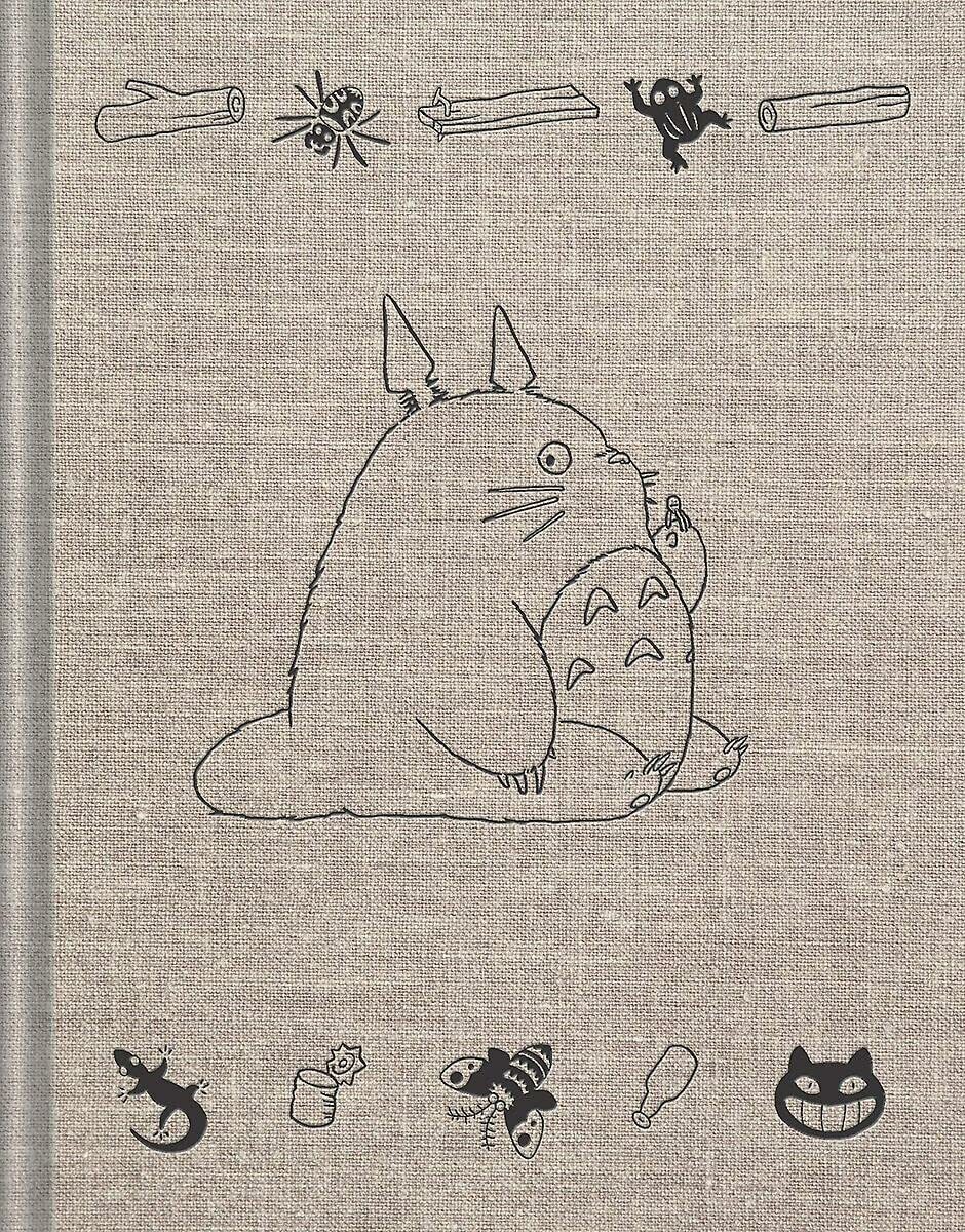 9781452179599 My Neighbor Totoro Sketchbook - Studio Ghibli