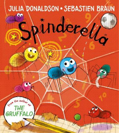 Julia Donaldson Spinderella board book (Libro di cartone)