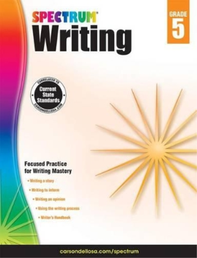 Spectrum Writing, Grade 5 (Tascabile) Spectrum