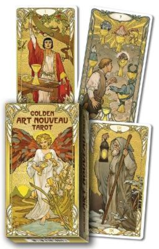 Giulia Francesca Massaglia Golden Art Nouveau Tarot (Merchandise)