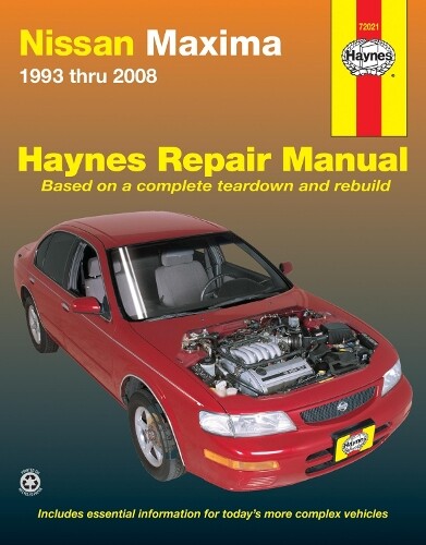 Nissan Maxima (1993-2008) Haynes Repair Manual (USA) (Tascabile)