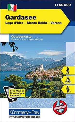 9783259007068 Lago di Garda, lago d'Idro, Monte Baldo, Verona 1:...cursionistica