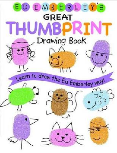 Ed Emberley Ed Emberley's Great Thumbprint Drawing Book (Tascabile)