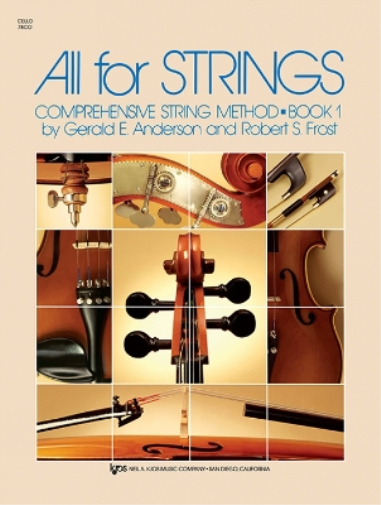 Gerald Anderson Robert Frost All for Strings Book 1 Cello (Pre-recorded SD card)