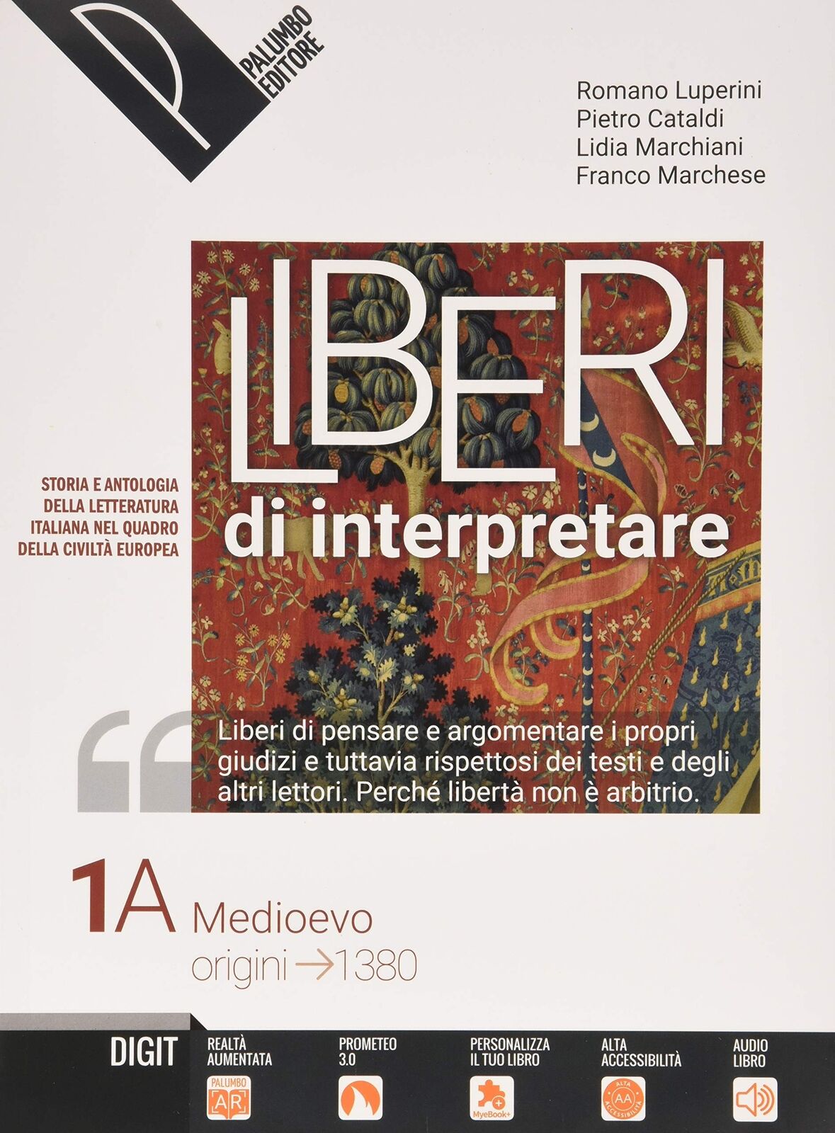 9788868895242 Liberi di interpretare. Storia e testi della lette...rivere: 1A-B