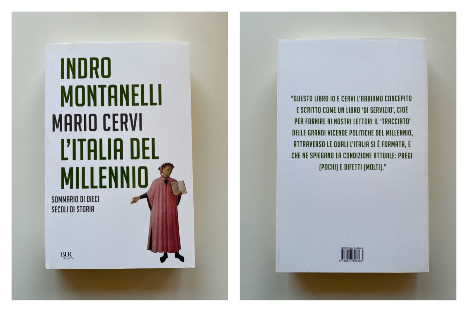 Montanelli, Cervi L'ITALIA DEL MILLENNIO