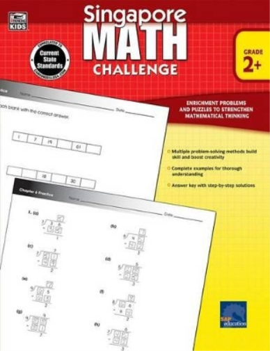 Singapore Math Challenge, Grades 2 - 5 (Tascabile) Singapore Math