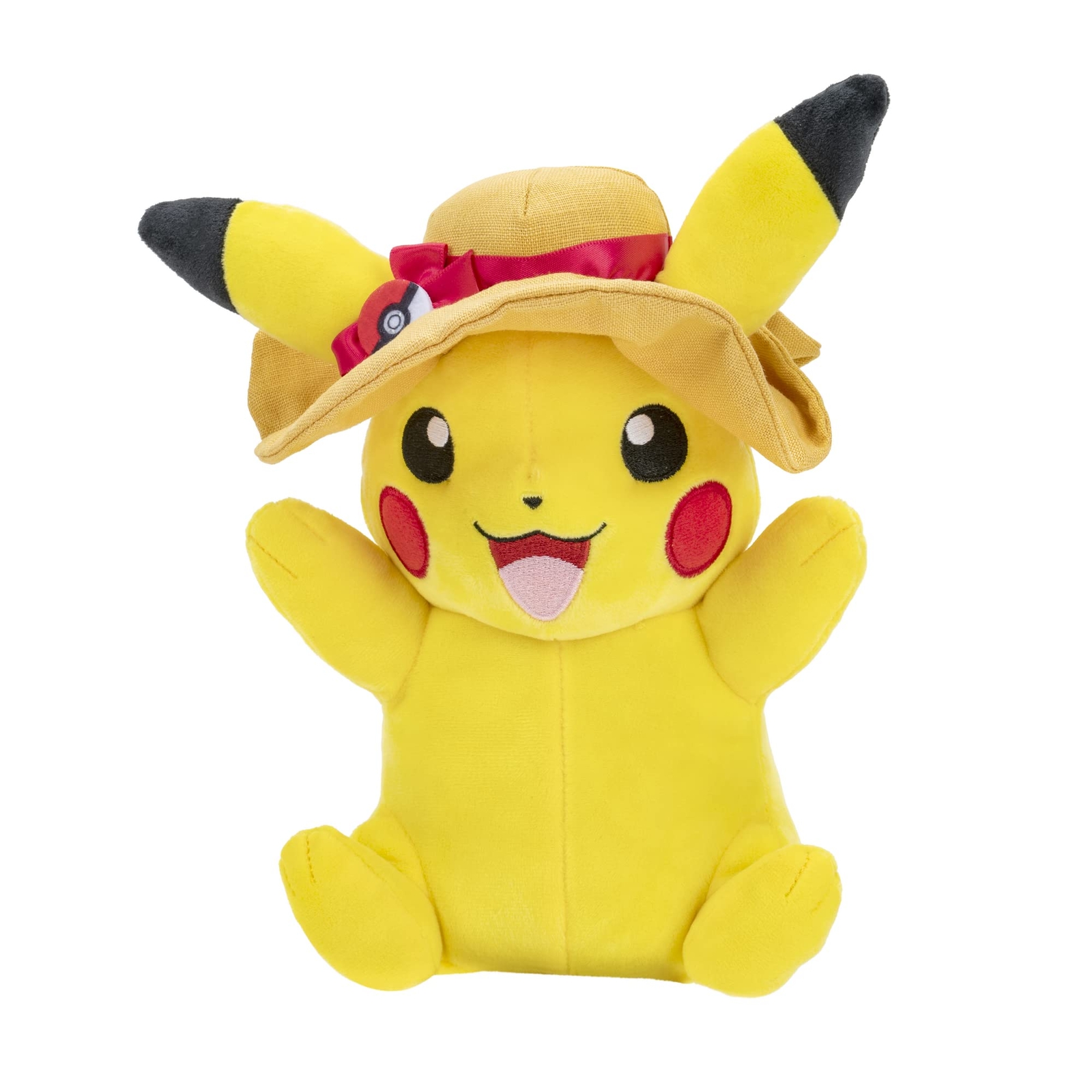 Pokemon - Plush Pikachu With Summer Hat ( 38108 ) ACC NUOVO